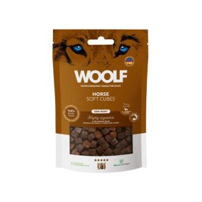 Woolf Hest i bl�de tern, 100g