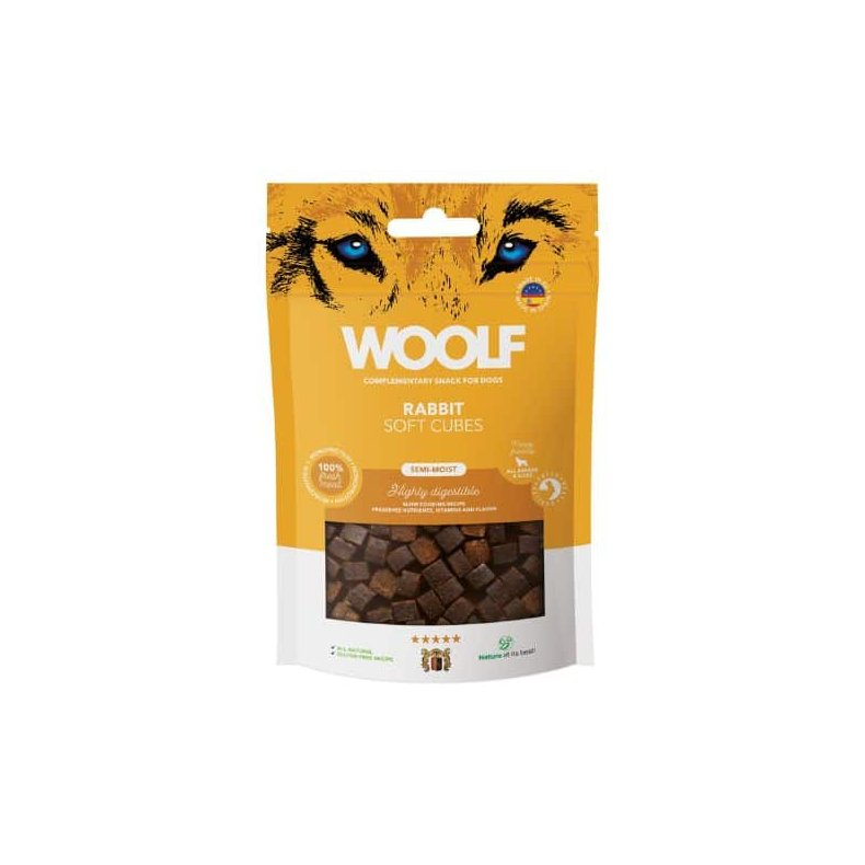 Woolf Kanin i bl�de tern, 100g