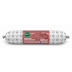 Premium Dog Sausage Salmon 400 g. (Tr�ningsp�lse)