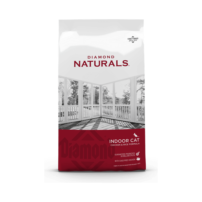 Diamond Naturals Indoor Cat Chicken with Rice 7,5kg