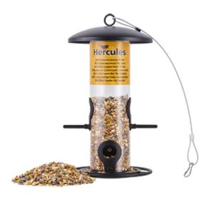 Fuglefoderhus t. fr� �14H26 sort metal