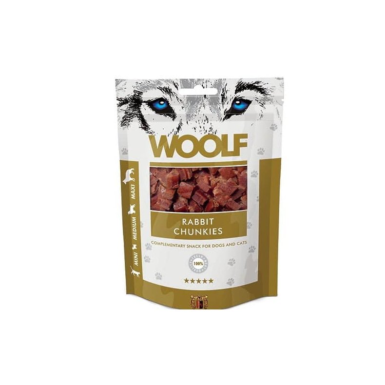 Woolf Kanin Stykker 100g