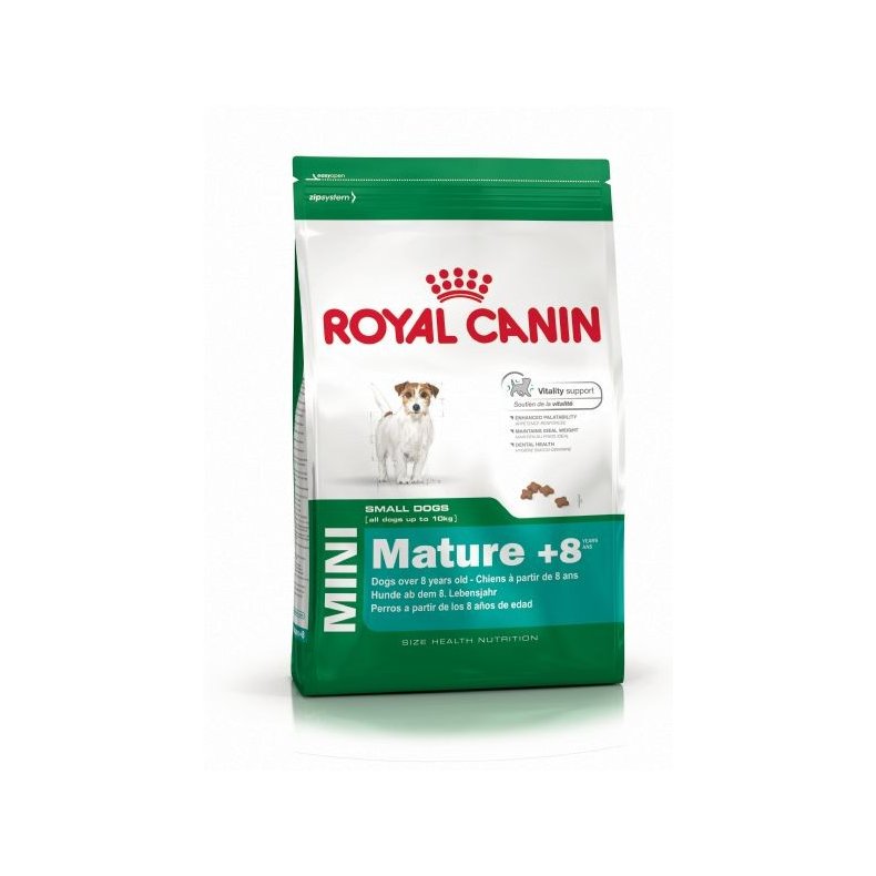 Mini Mature +8  8 kg.