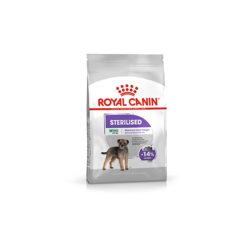 Mini Sterilised Adult  8 kg.