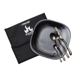 PROLOGIC BLACKFIRE DINING SET