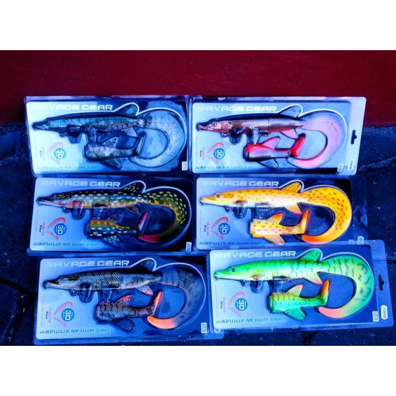 Savage Gear 3D Hybrid Pike 17cm 45gram