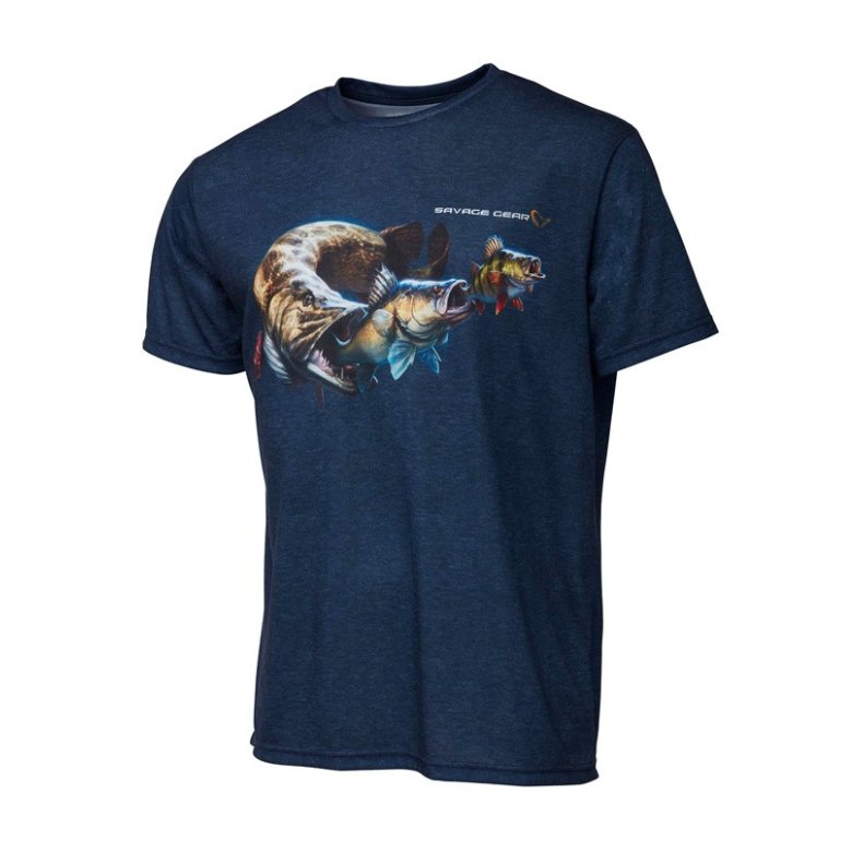 Savage Gear Cannibal T-shirt BL