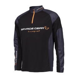 SAVAGE GEAR TOURNAMENT SHIRT &frac12; ZIP