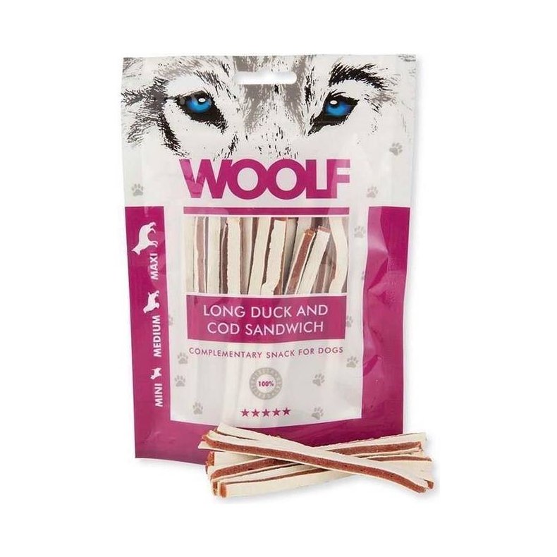 Woolf Long And &amp; Torsk Sandwich 100g